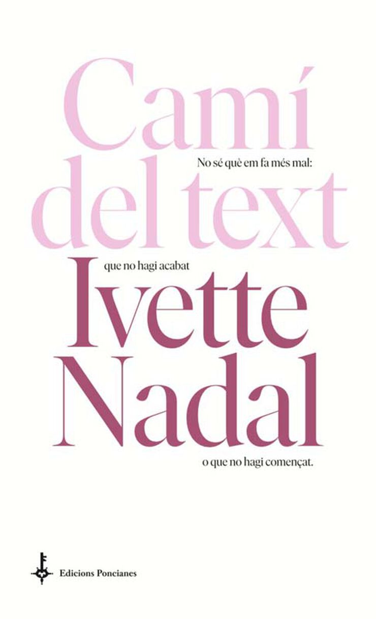 Cam&iacute; del text
