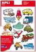 Gomets tem&agrave;tics Apli Transports 3 fulls 45u