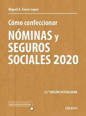 C&oacute;mo confeccionar n&oacute;minas y seguros sociales 2020