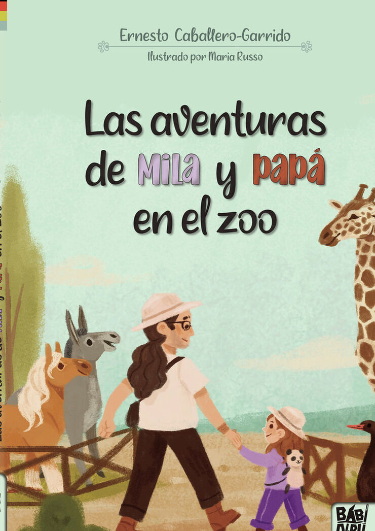 Las aventuras de Mila y pap&aacute; en el zoo