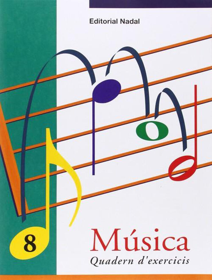 M&uacute;sica 8 Quadern d'exercicis