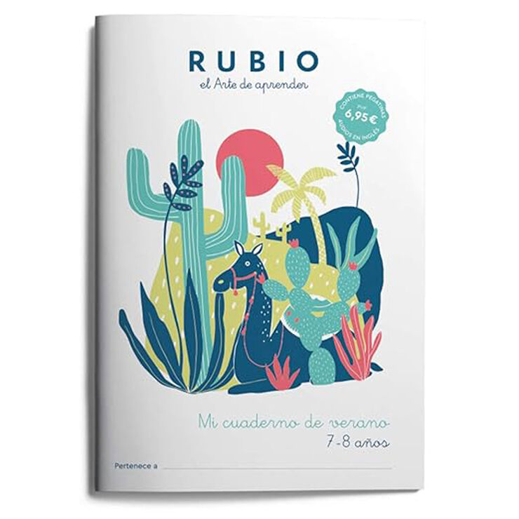 Mi cuaderno de verano 7-8 a&ntilde;os Rubio