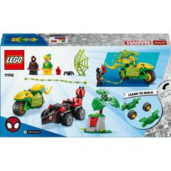 LEGO&reg; Spidey Spin y Electro: Duelo de Veh&iacute;culos Dinosaurio 11198