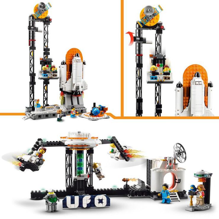 LEGO&reg; Creator 3en1 Muntanya Rusa Espacial 31142