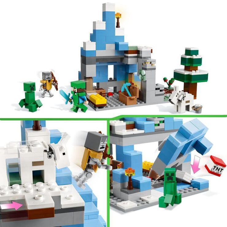 LEGO&reg; Minecraft Els Cims de Gel 21243