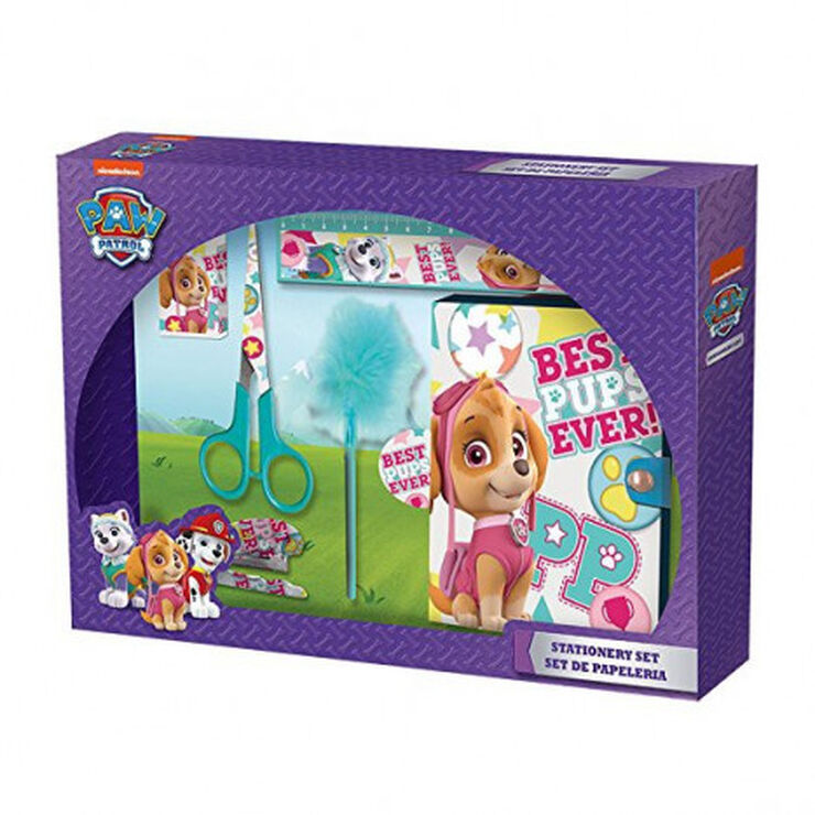Skye Paw Patrol Set Papereria 6 peces