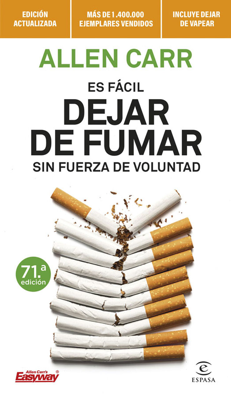 Es f&aacute;cil dejar de fumar sin fuerza de voluntad