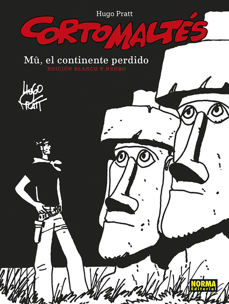 Corto Malt&eacute;s 12. Mu, El Continente Perdido. Ed B/N