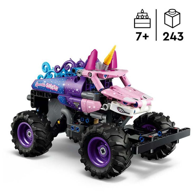 LEGO&reg; Technic Monster Jam&trade; Sparkle Smash&trade; amb Motor de C&agrave;rrega Manual 42220