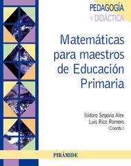 Matem&aacute;ticas para maestros de Educaci&oacute;n Primaria