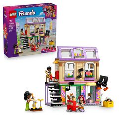 LEGO&reg; Friends Tienda de M&uacute;sica y Apartamento 42653