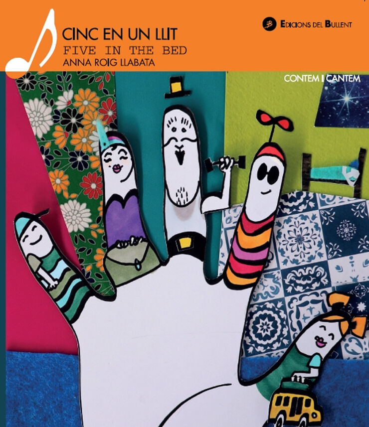 Cinc en un llit