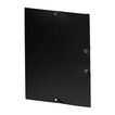 Carpeta gomas y 3 solapas Folio negro