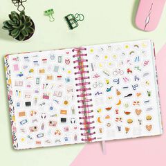 Agenda Finocam 16 mesos Vitae 1/4 setm/vista cas 2025-26 rosa