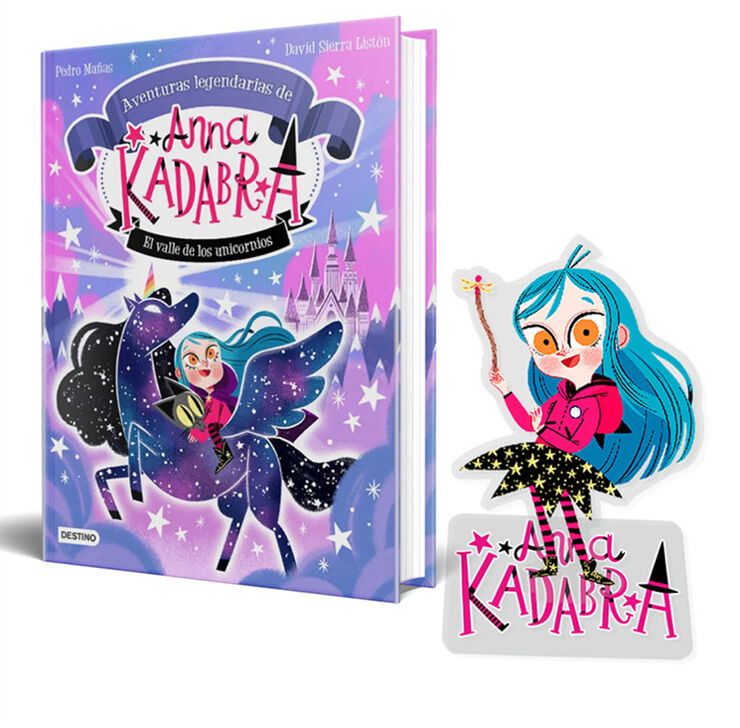 Anna Kadabra. El valle de los unicornios + Figura