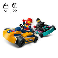 LEGO&reg; City Karts y Pilotos de Carreras 60400