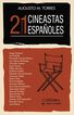 21 cineastas espa&ntilde;oles