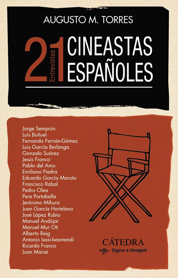 21 cineastas espa&ntilde;oles
