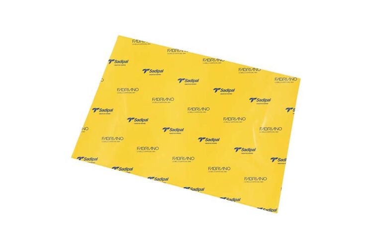 Papel de seda Sadipal 50x75cm amarillo 26 hojas