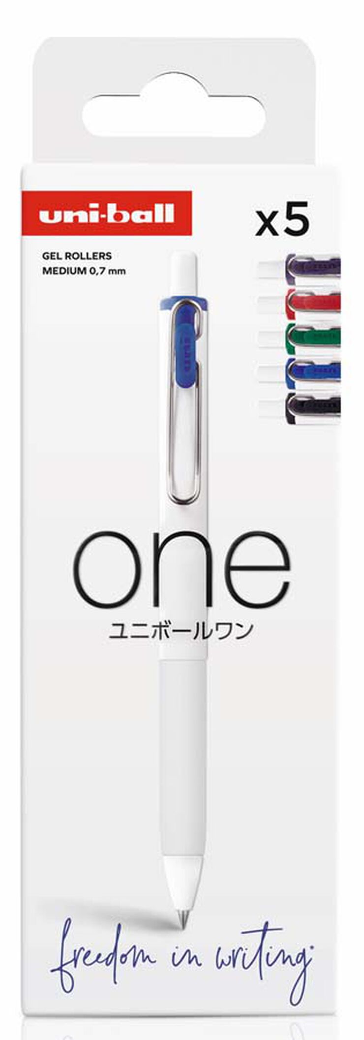 Rollers Uni-ball One Classic 5 colores