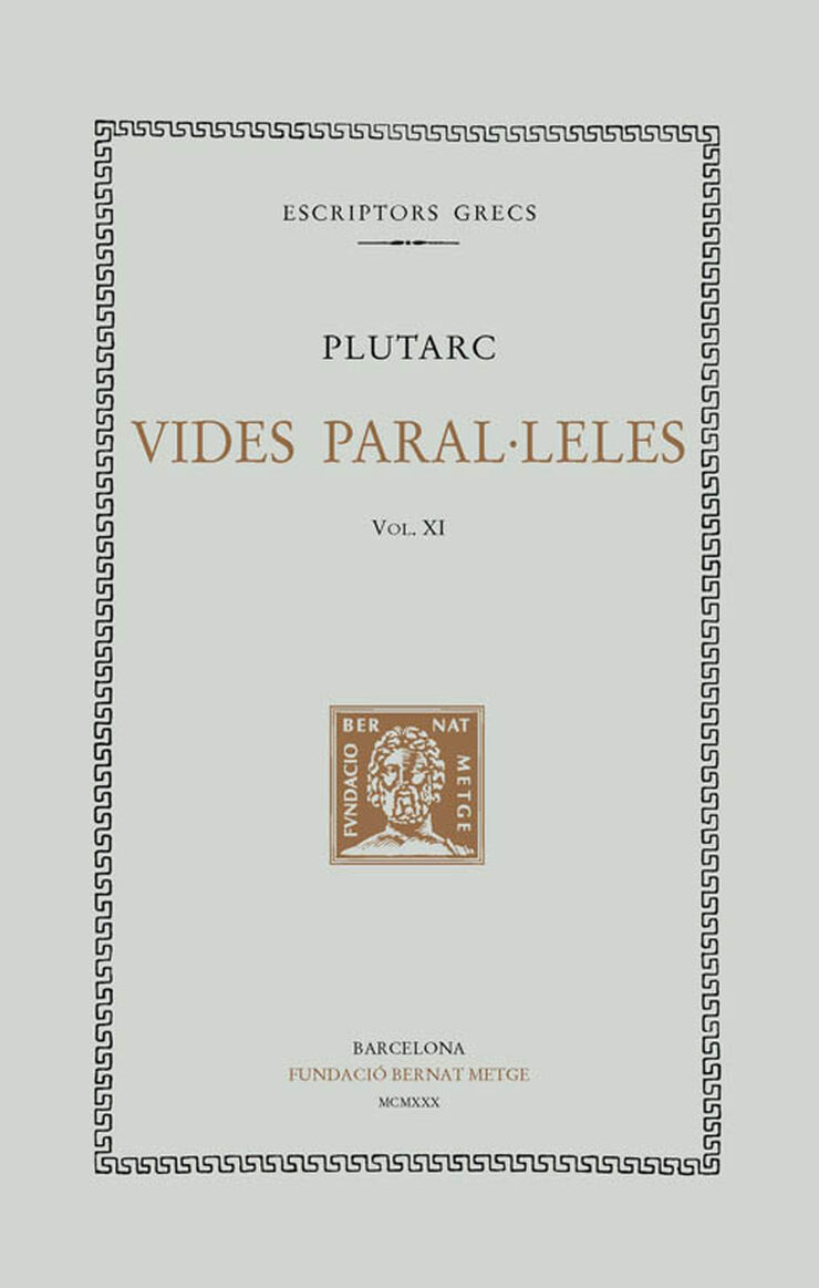 Vides paral&middot;leles, vol. XI: Pirros i Mari. Aratos
