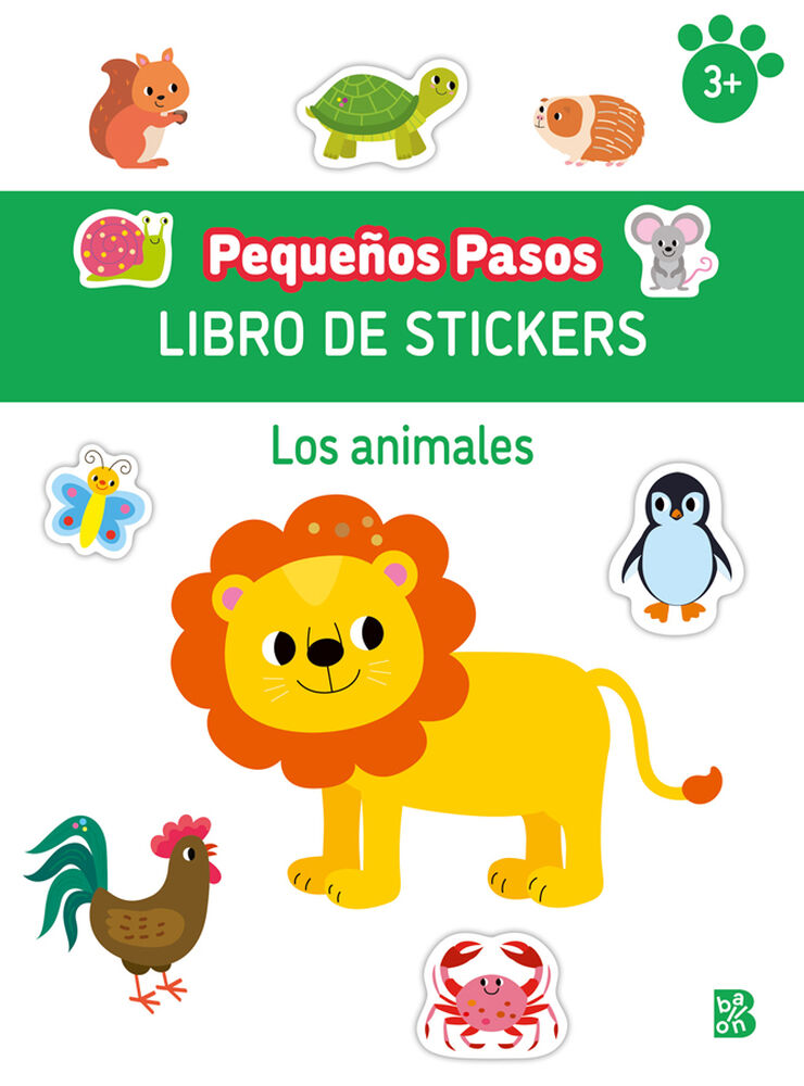 Peque&ntilde;os pasos Libro de stickers - Los animales