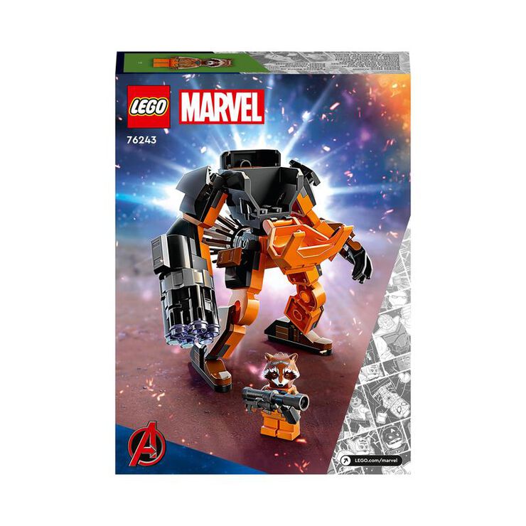 LEGO&reg; Marvel Armadura Rob&oacute;tica de Rocket 76243