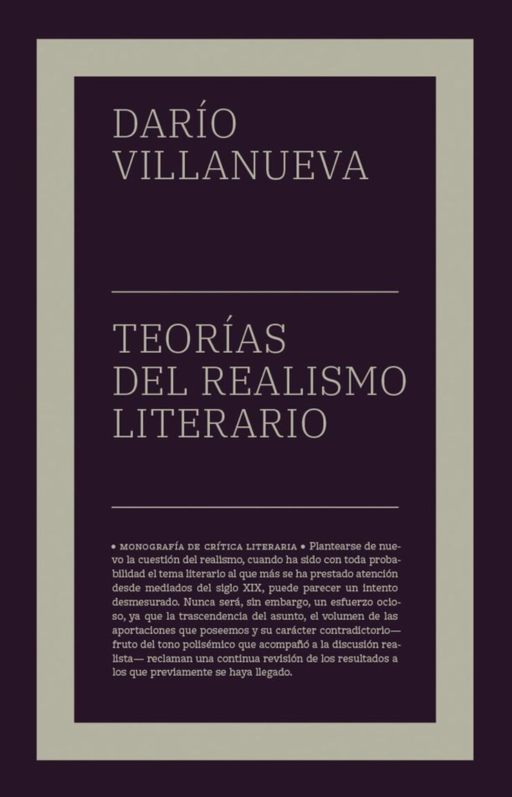 Teor&iacute;as Del Realismo Literario