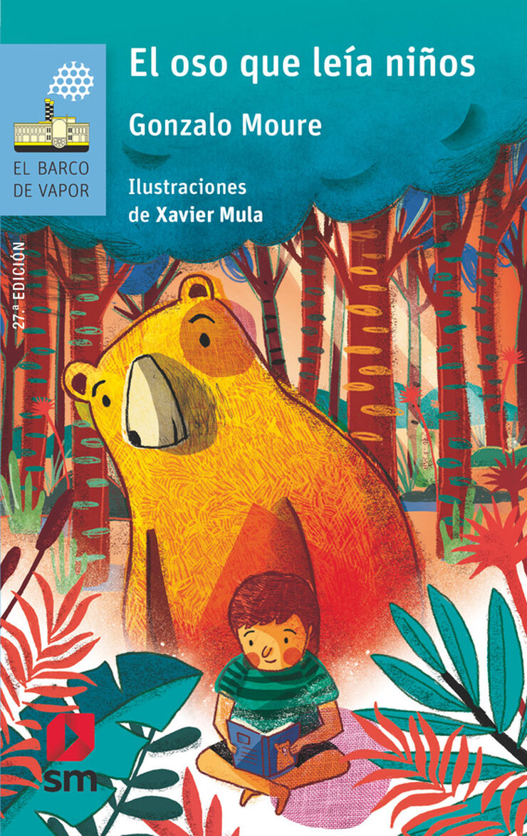 El oso que le&iacute;a ni&ntilde;os
