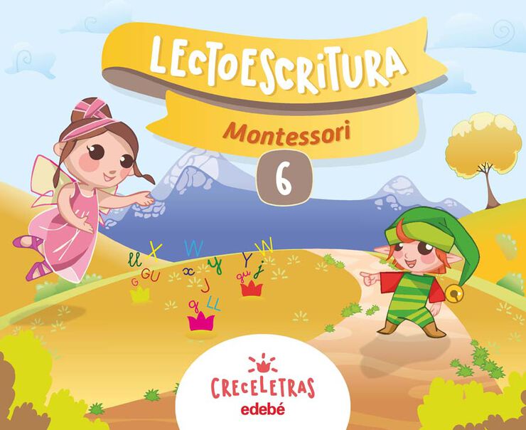 Lectoescritura 6 Montessori Infantil 5 A&ntilde;os