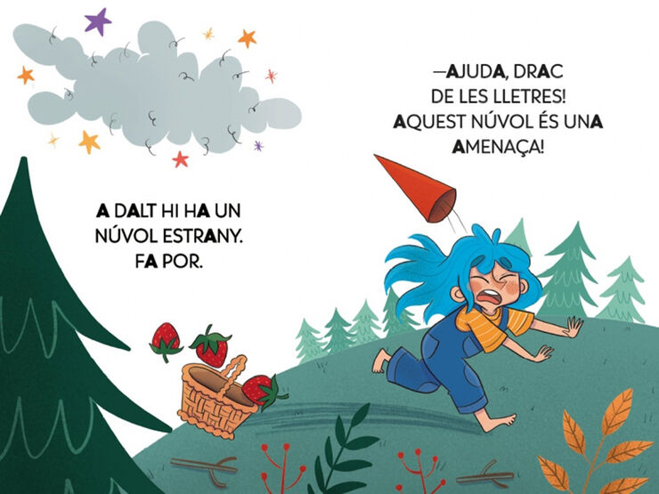 El drac de les lletres 1. L'Anna, el drac ajudador i el n&uacute;vol aspirador