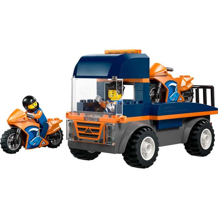 LEGO&reg; City Cami&oacute;n de Transporte de Motos 60491