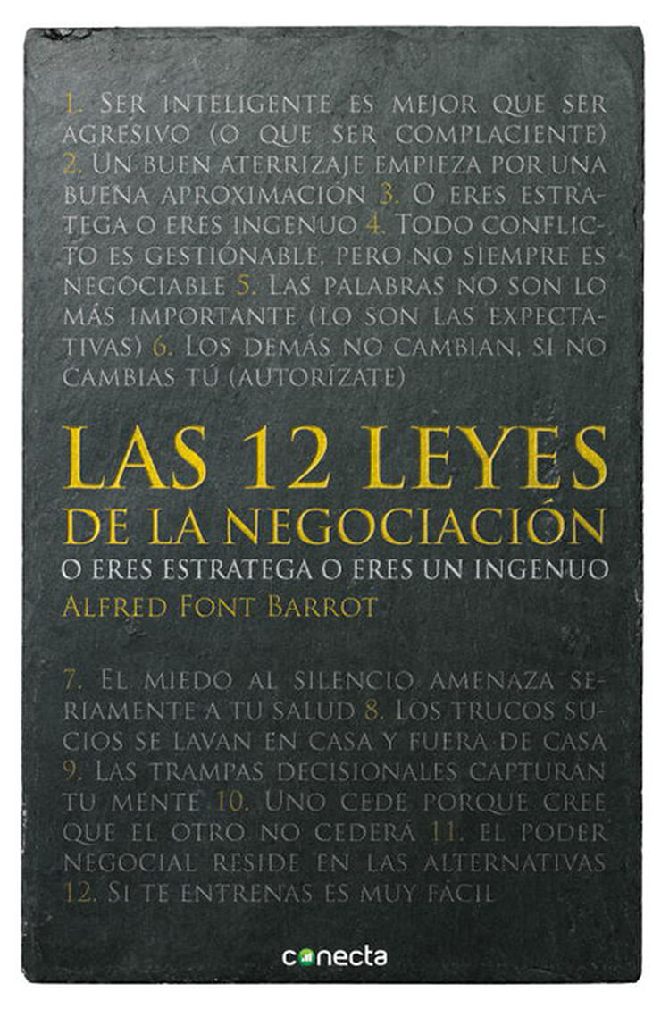 Las 12 leyes de la negociaci&oacute;n
