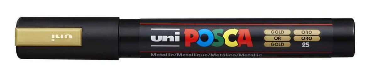 Retolador Posca PC-5M 1,8-2,5mm or