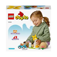 LEGO&reg; Duplo Town Aerogenerador y Coche El&eacute;ctrico 10985