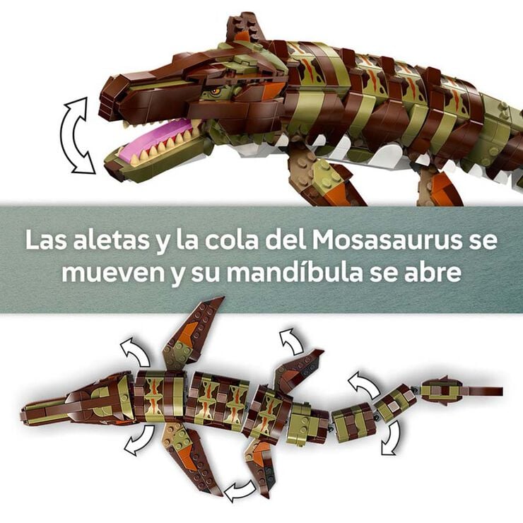 LEGO&reg; Jurassic World Missi&oacute; Naval: Mosasaurus Constru&iuml;ble 76974