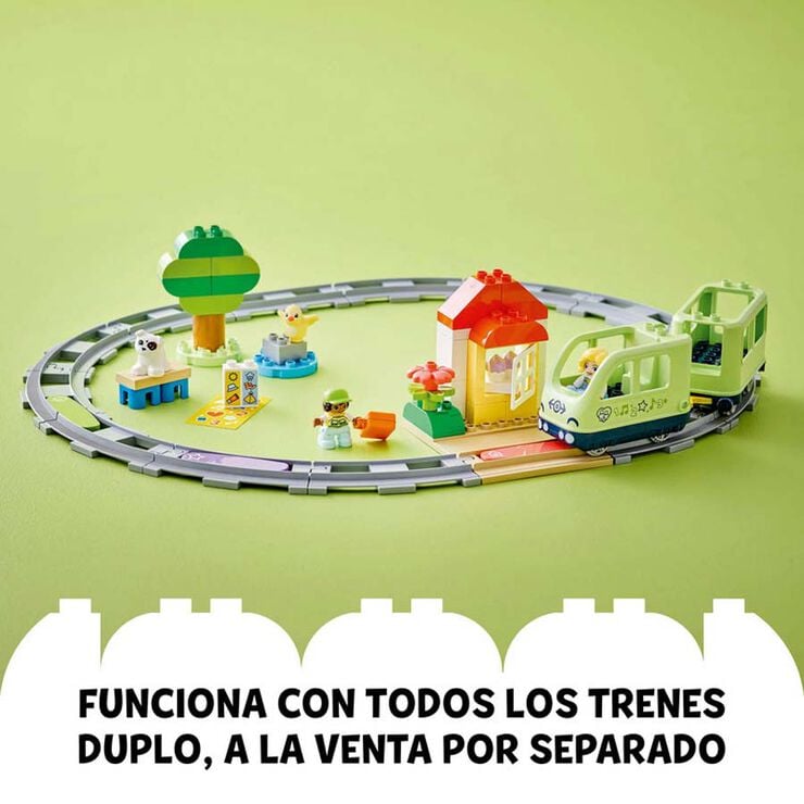 LEGO&reg; DUPLO Town Aventura Ferrovi&agrave;ria Interactiva 10427