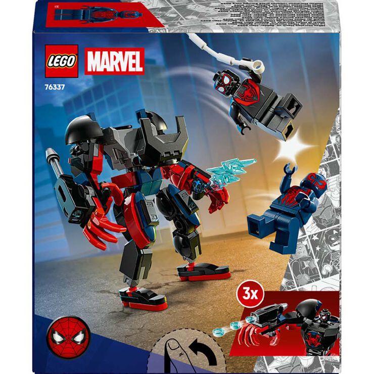 LEGO&reg; Super Heroes Armadura Rob&ograve;tica de Miles Morales vs. Spider-Man 76337