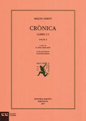 Cr&ograve;nica, vol II. Llibre I/2