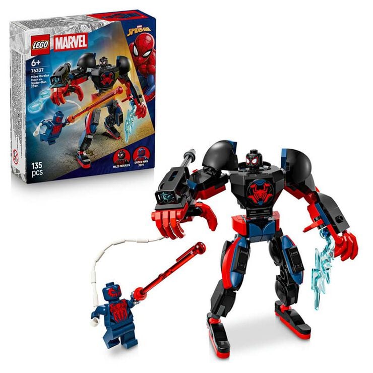 LEGO&reg; Super Heroes Armadura Rob&ograve;tica de Miles Morales vs. Spider-Man 76337