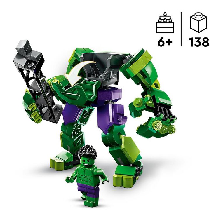 LEGO&reg; Marvel Armadura Rob&oacute;tica de Hulk 76241