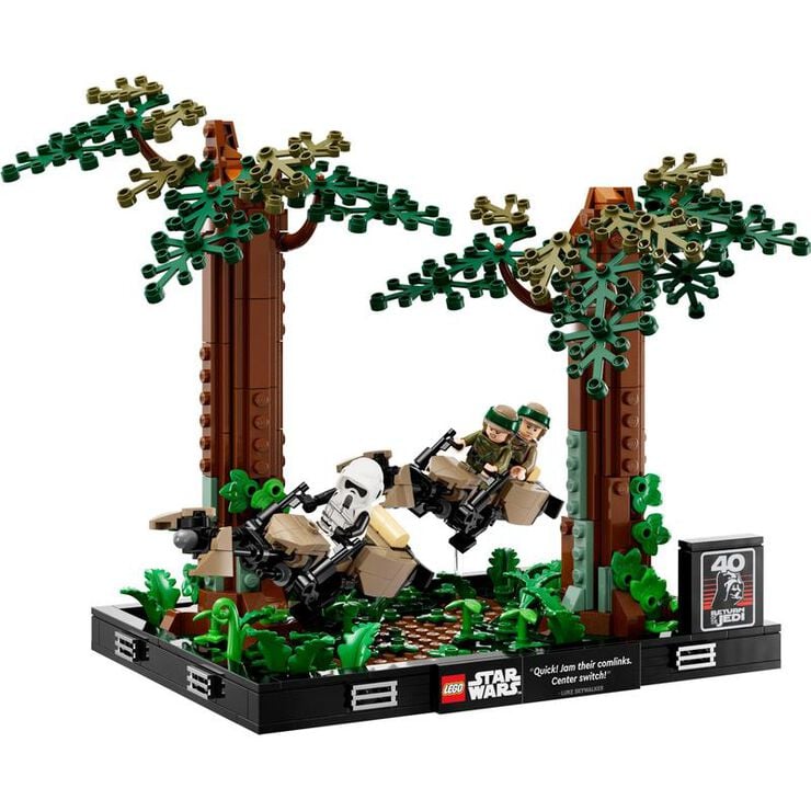 LEGO&reg; Star Wars Diorama: Duel de Speeders a Endor 75353