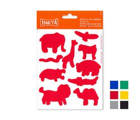 Gomets tem&agrave;tics Ineta Selva 6 colors