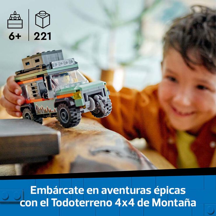 LEGO&reg; LEGO City Tot Terreny 4x4 de Muntanya 60447