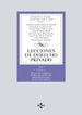 Lecciones de Derecho privado