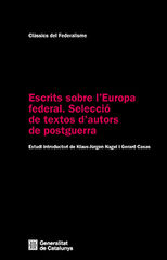 Escrits sobre l'Europa Federal