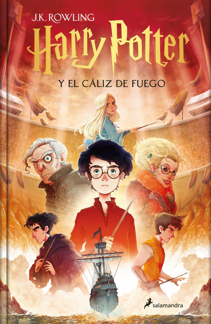 Harry Potter y el c&aacute;liz de fuego (Harry Potter [edici&oacute;n con ilustraciones de Xavier Bonet] 4)
