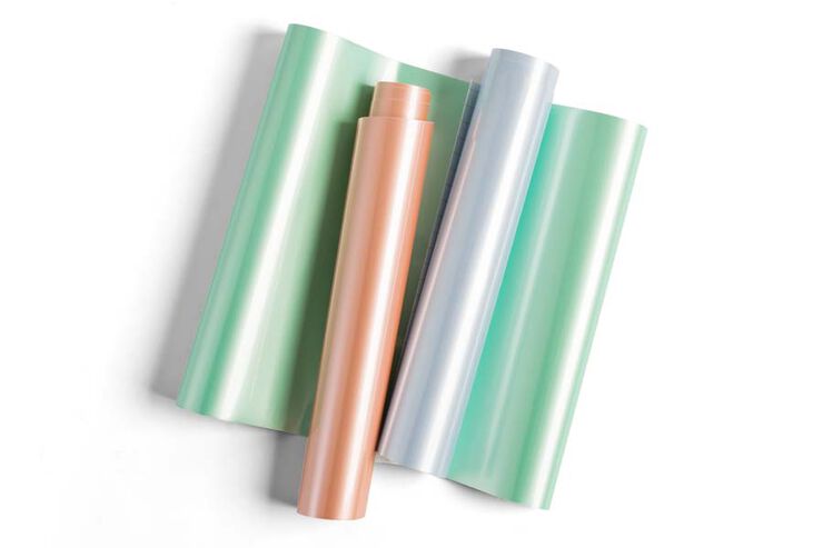 Vinilo permanente 30x60cm pearl pastel 3 hojas