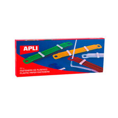 Enquadernador Fastener Apli colors assortits 50u