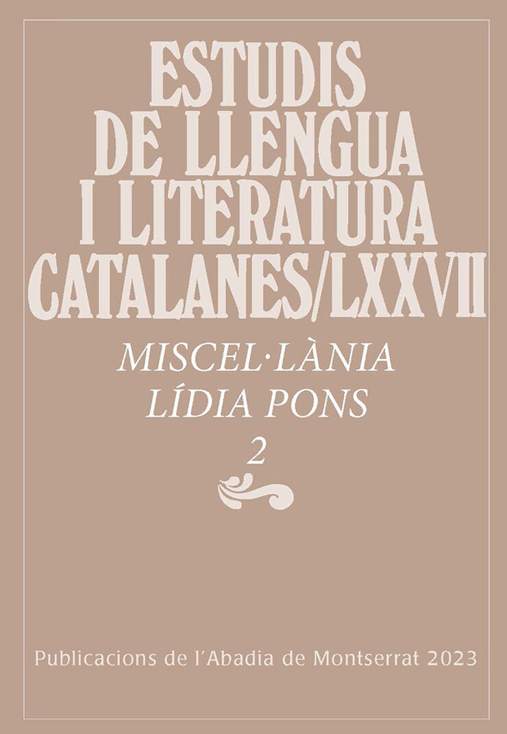 Miscel&middot;l&agrave;nia L&iacute;dia Pons, 2